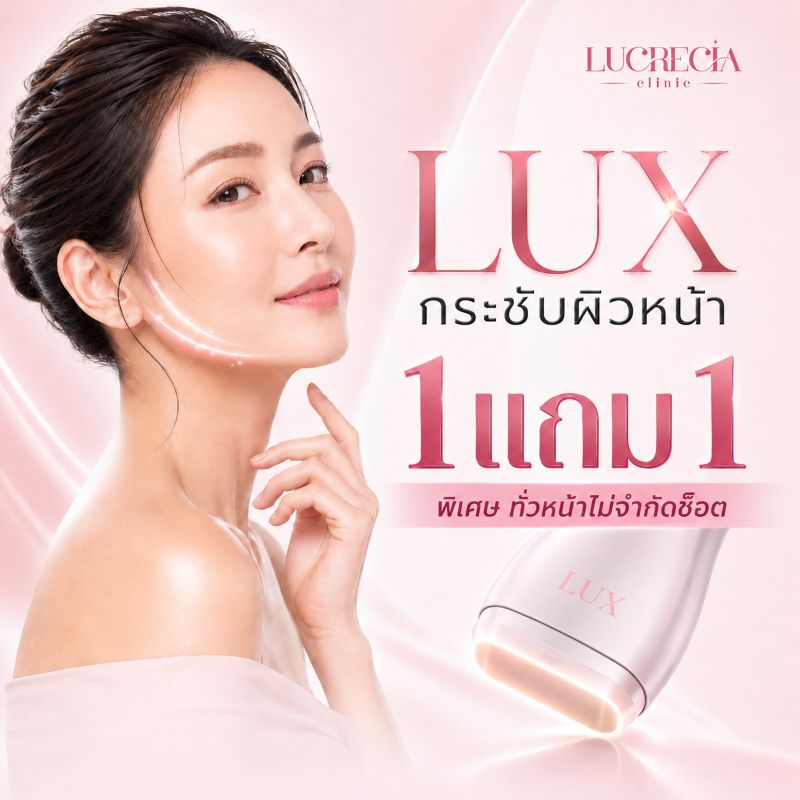 LUX กระชับผิวหน้า lucrecia clinic