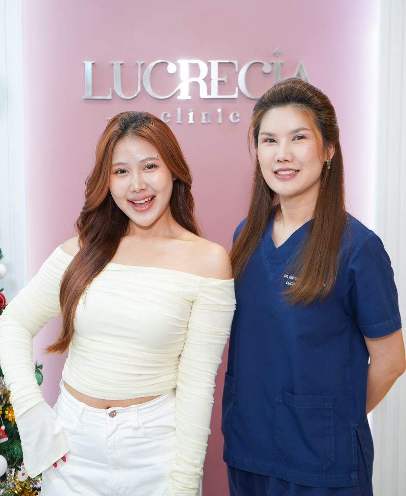 LUX กระชับหน้า รีวิว lucrecia clinic